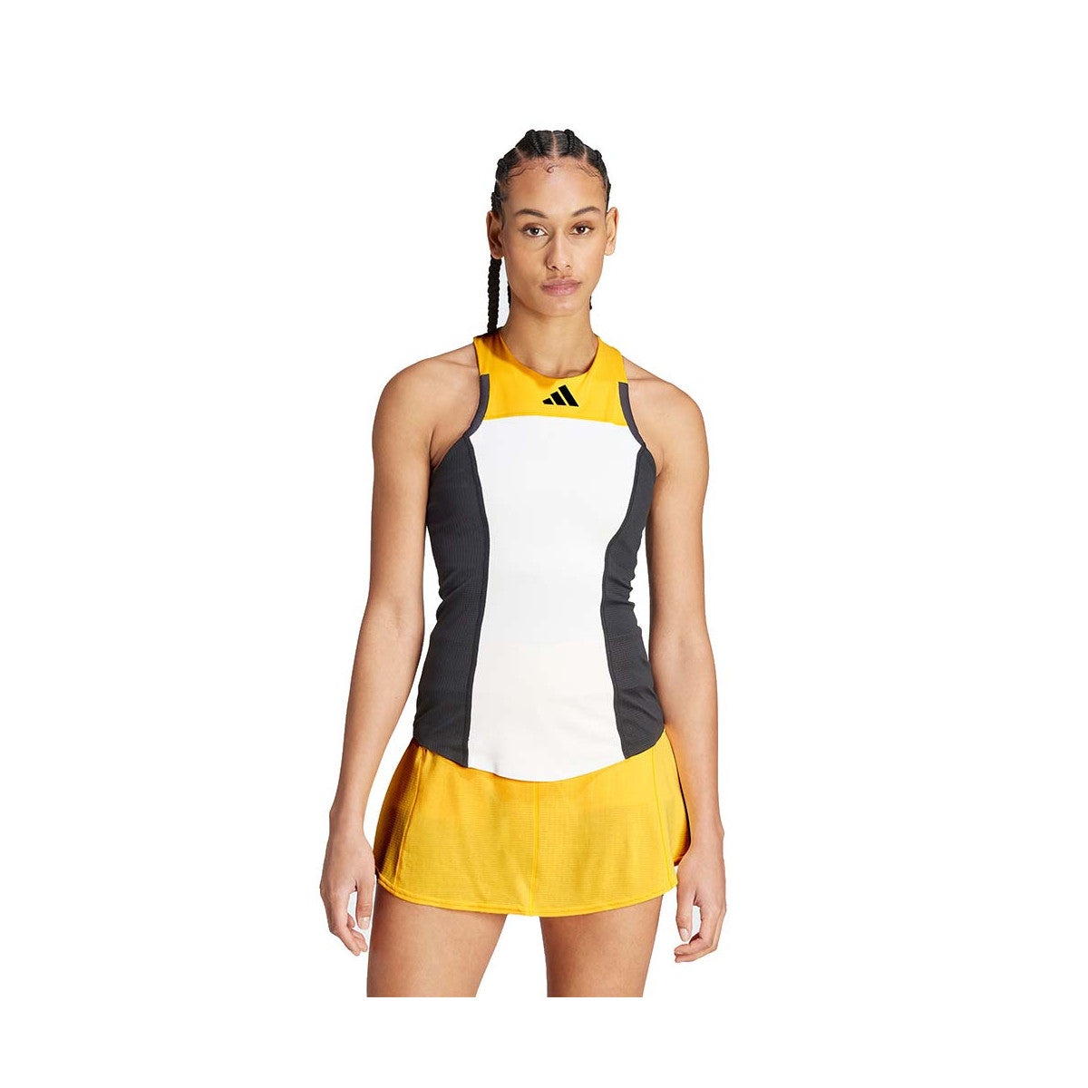 Adidas Pro Y-3 Paris White / Black / Orange Tank Top – 2