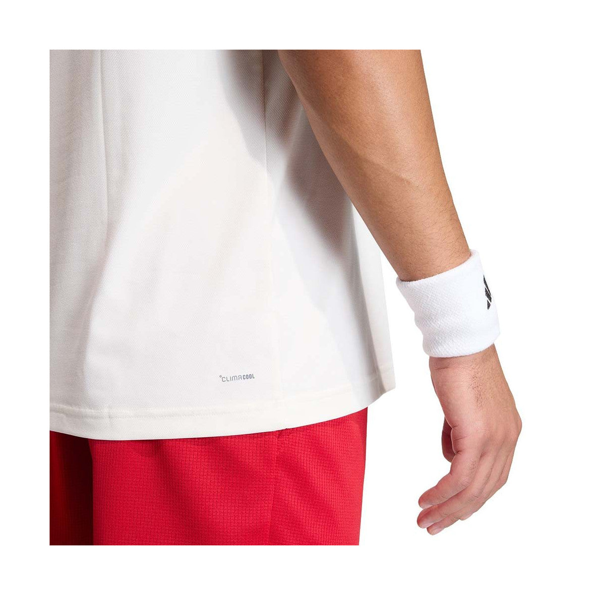 Adidas Tennis Classics T-Shirt White / Red – 5
