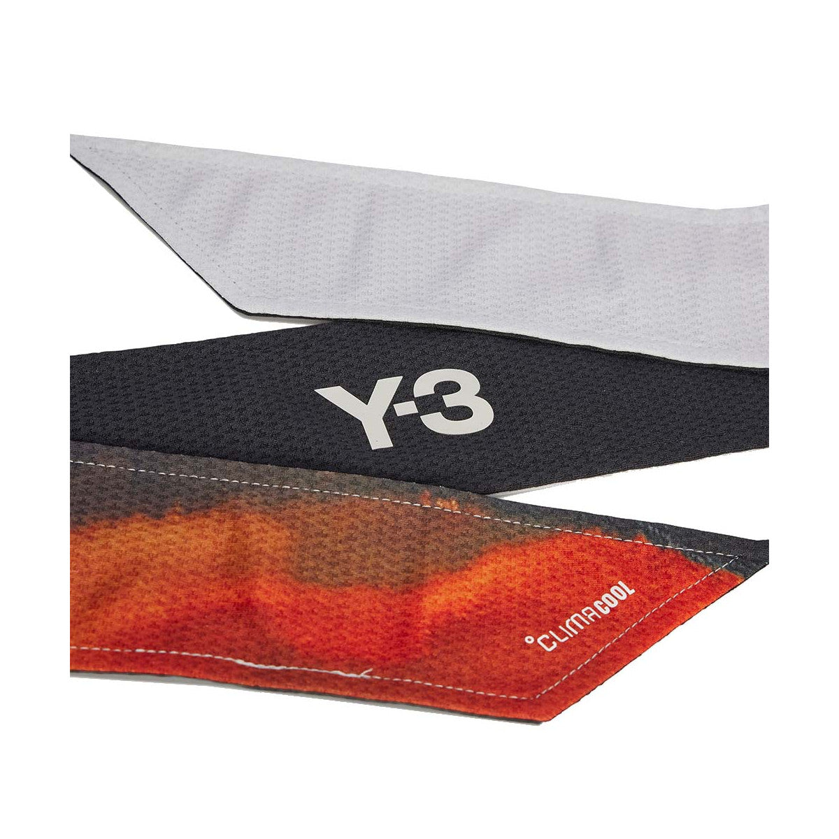 Adidas Tie Climacool Y-3 Headband Off-White / Black – 3