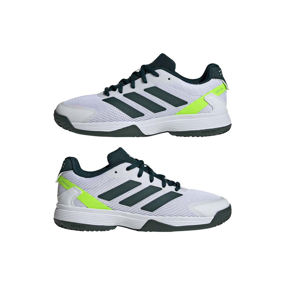 Adidas Ubersonic Junior White / Green Shoes – 7