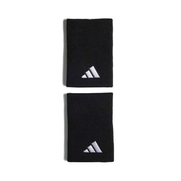 Adidas Wide Tennis Wristbands - Black (Pair)