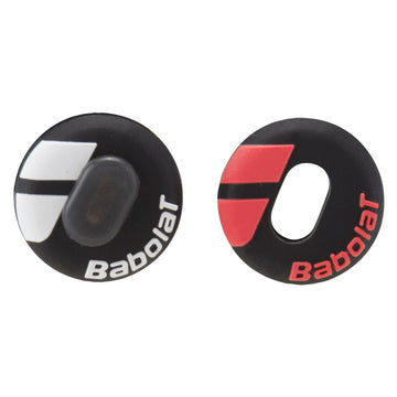 Babolat Custom Damp Black / White / Red x 2 Dampeners