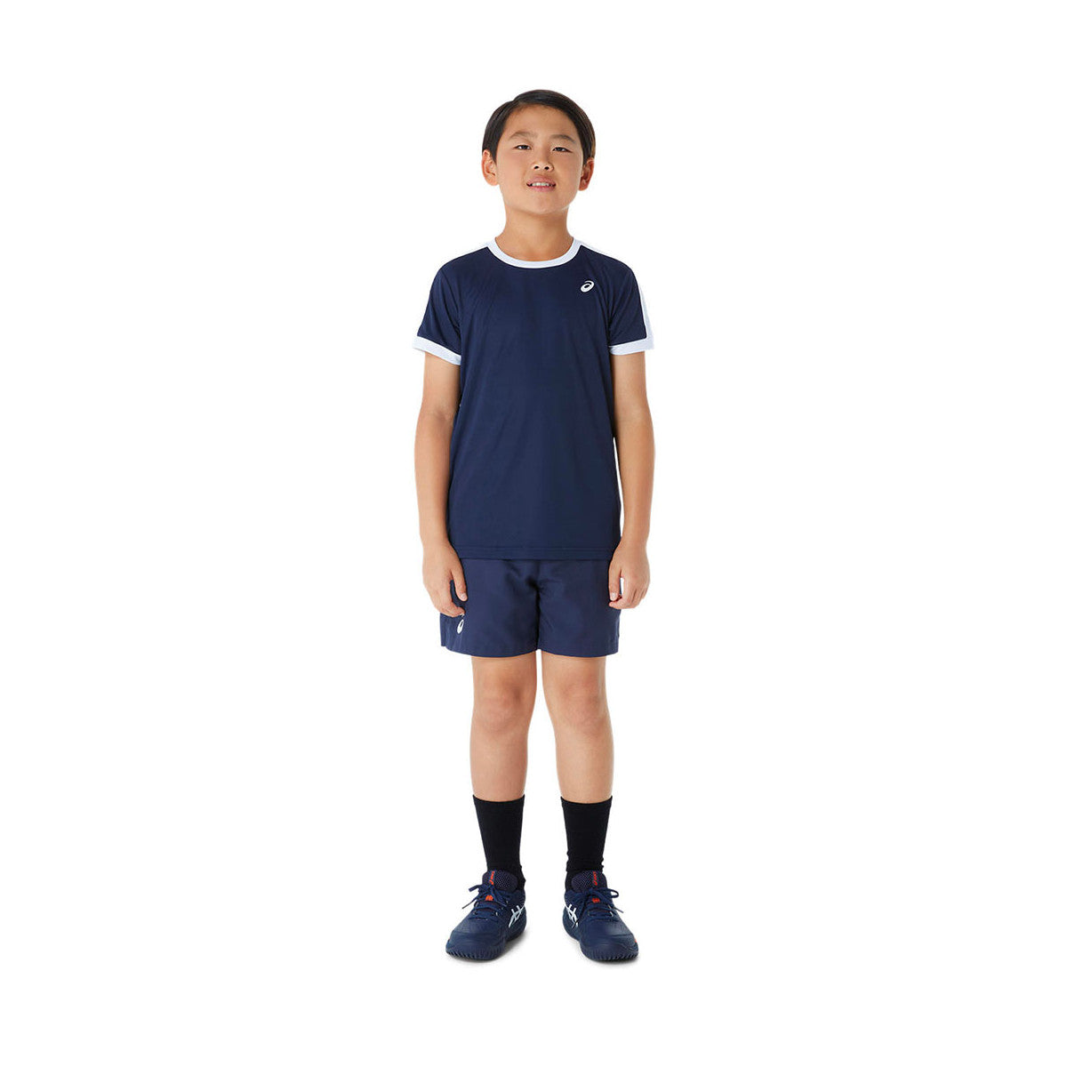 Asics Boys Navy Blue T-Shirt – 4