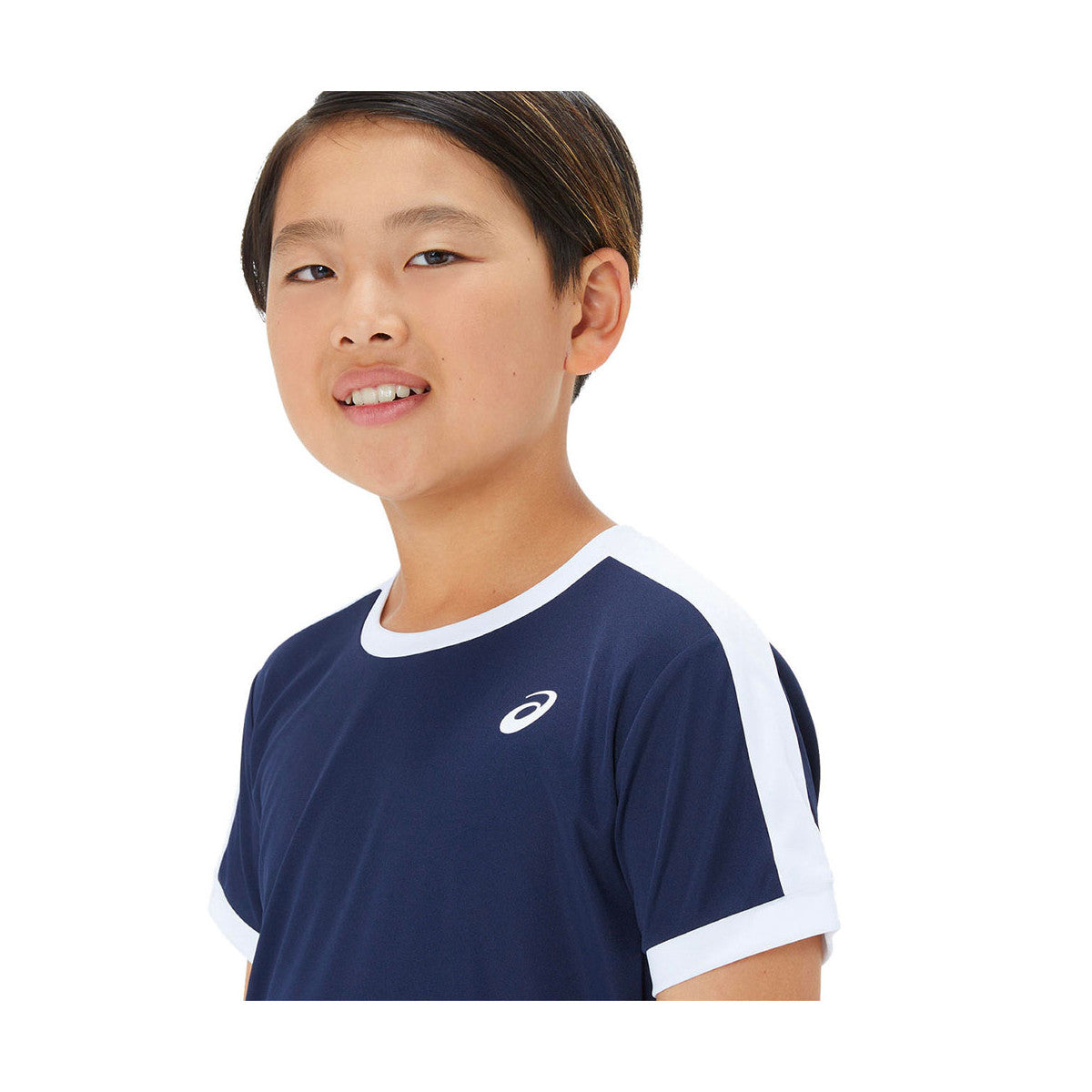 Asics Boys Navy Blue T-Shirt – 3