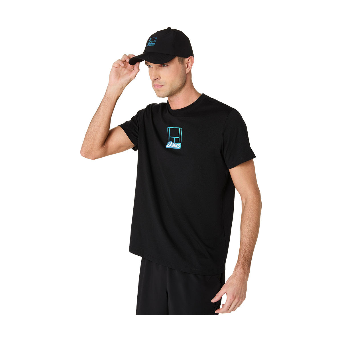 Asics Court Core Graphic Black cap – 3