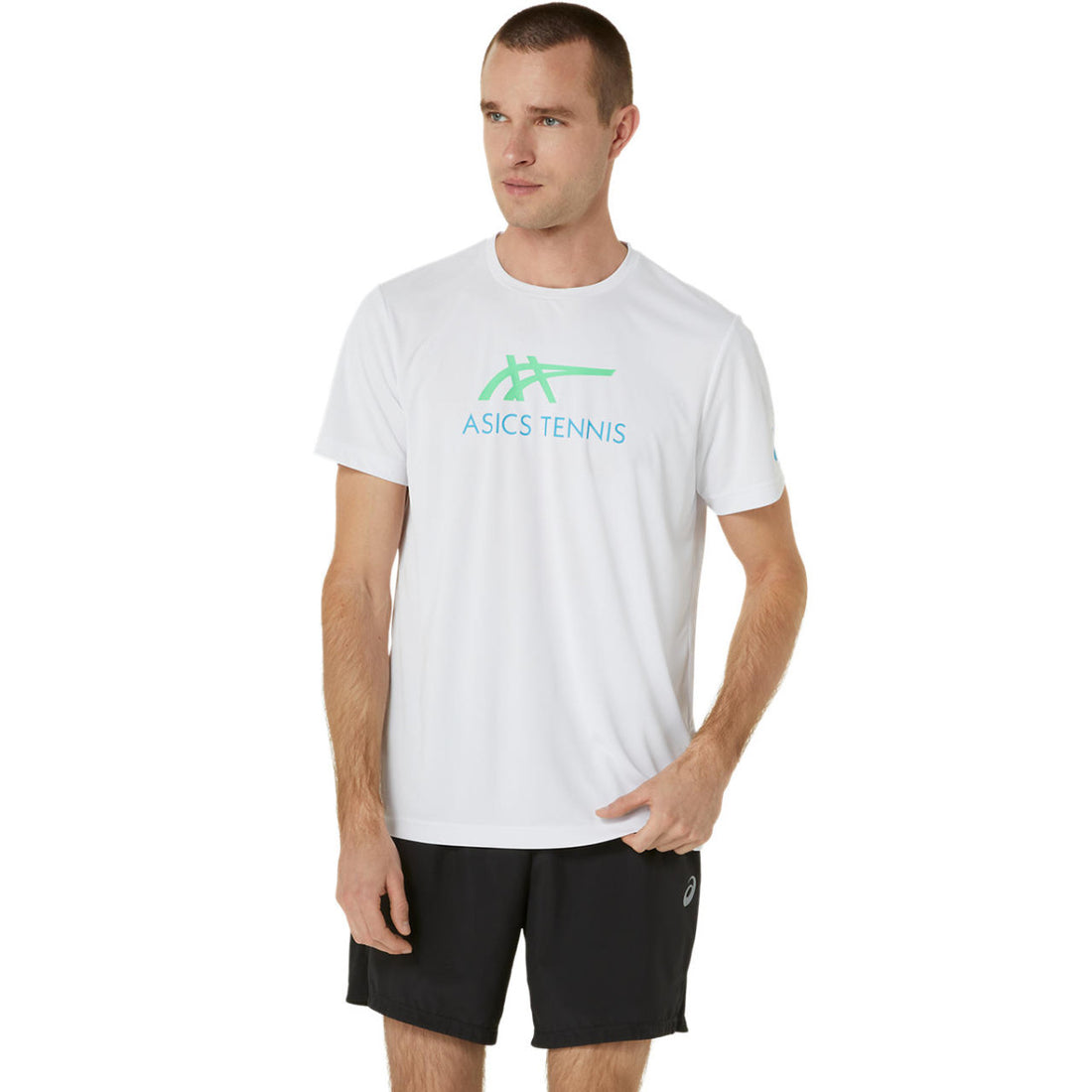 Asics Court Graphic T-Shirt White