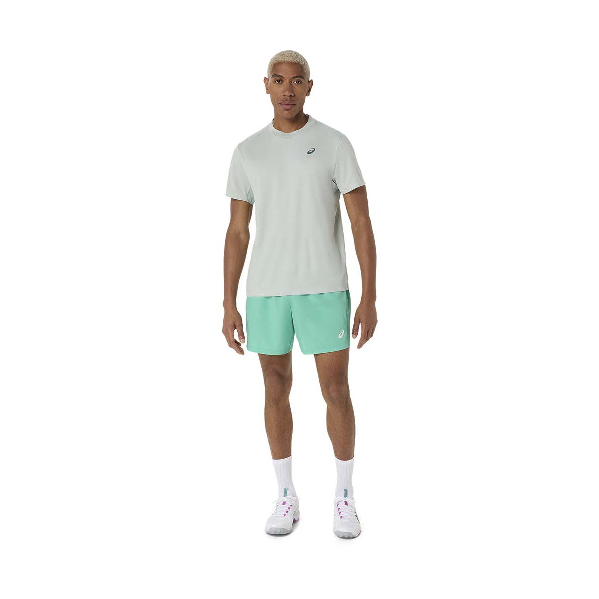 Asics Court SS T-Shirt Grey – 5