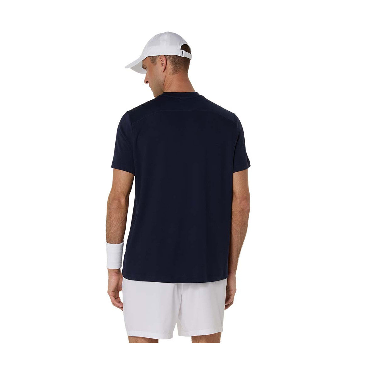 Asics Court SS T-Shirt Navy Blue – 3