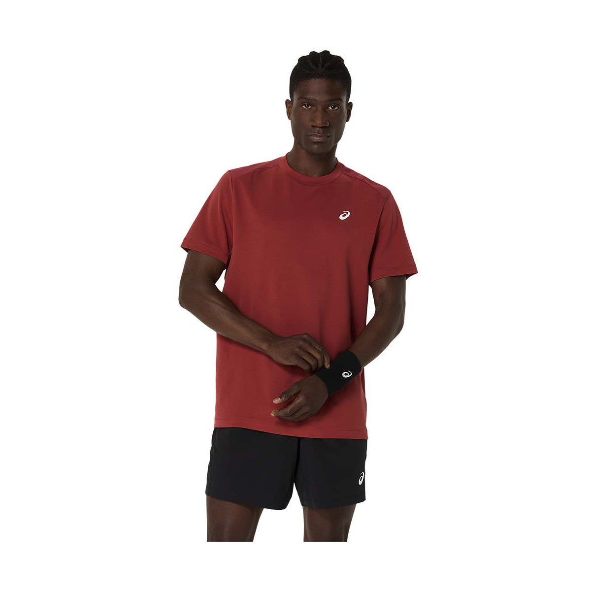 Asics Court SS T-Shirt - Red