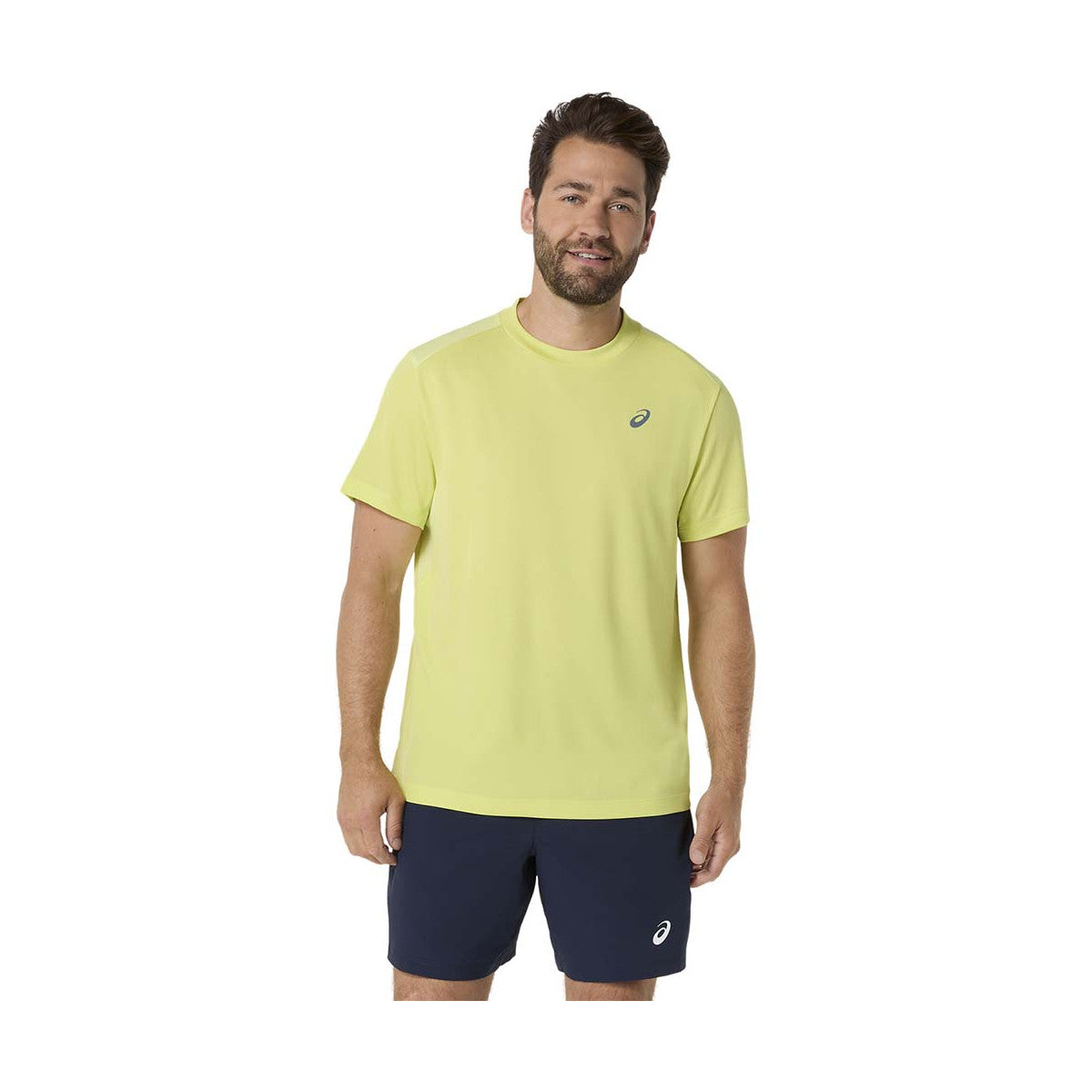 Asics Court SS T-Shirt Yellow