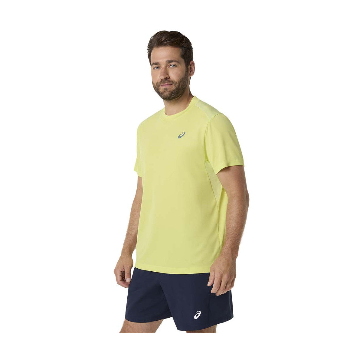 Asics Court SS T-Shirt Yellow – 3