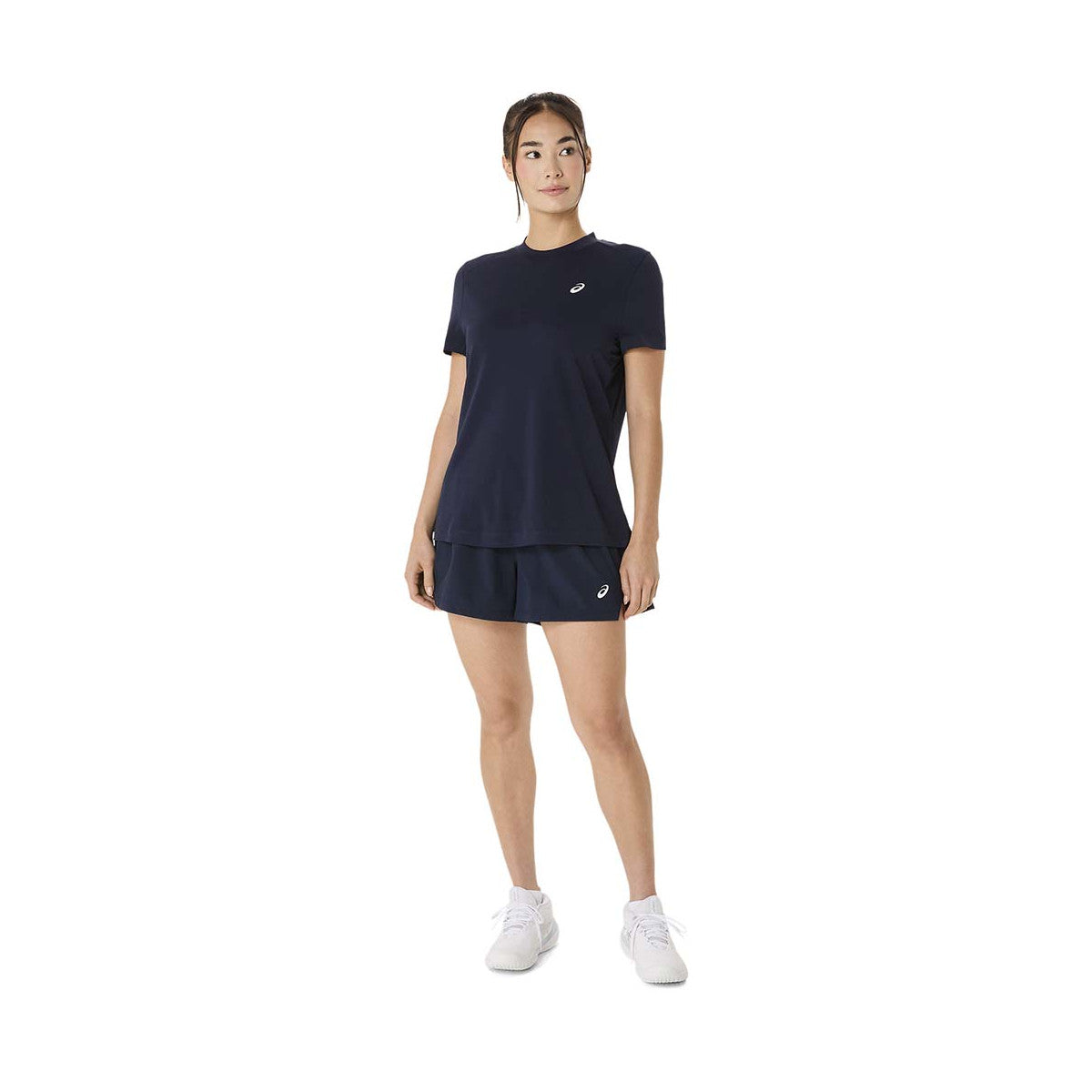 Asics Court SS Woman T-Shirt Navy Blue – 4