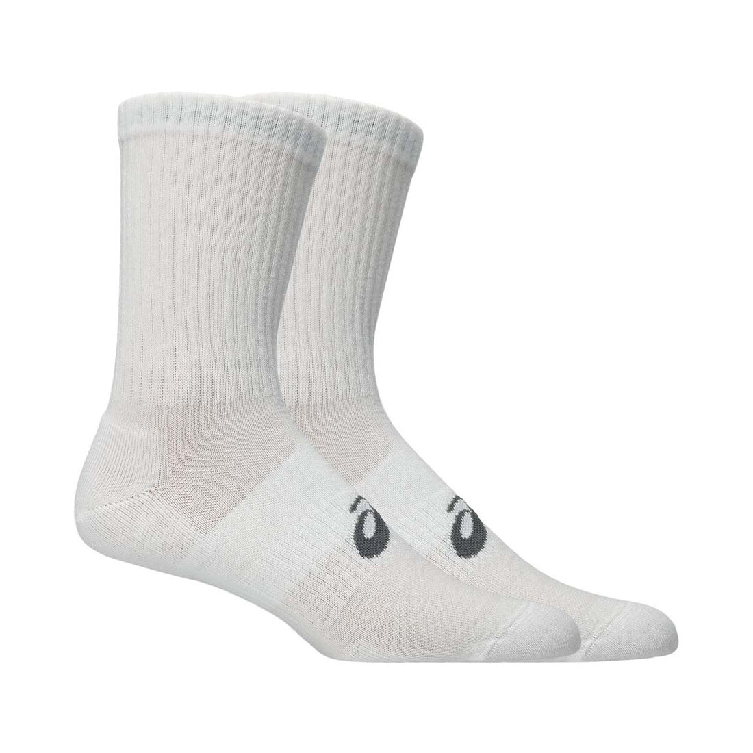 Asics Crew White x3 Socks