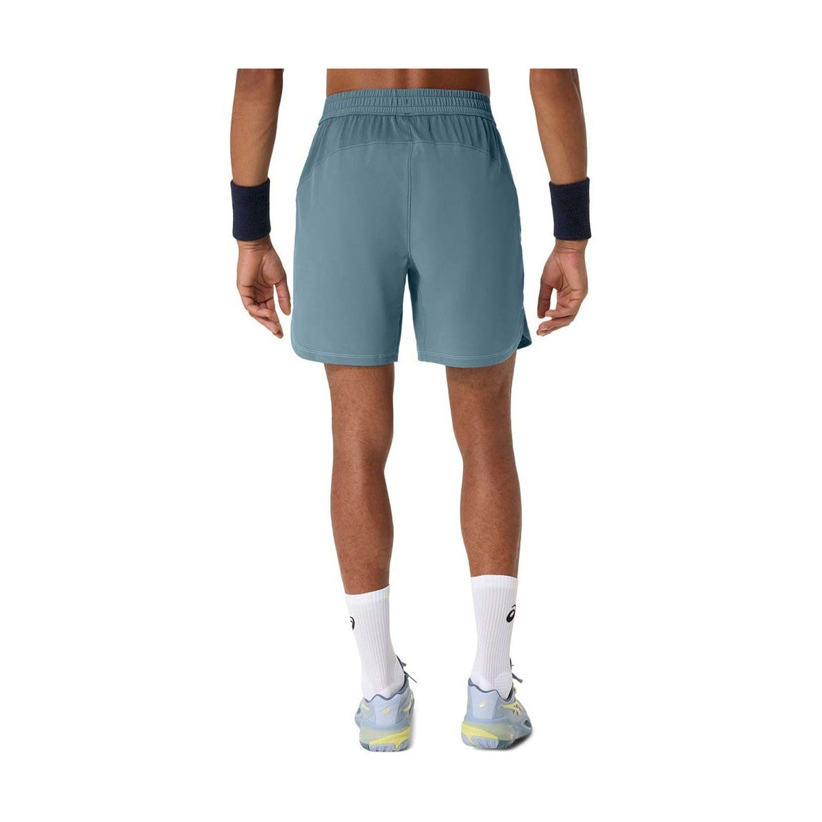 Asics Game 7-Inch Tennis Shorts - Ironclad Blue/Grey – 6