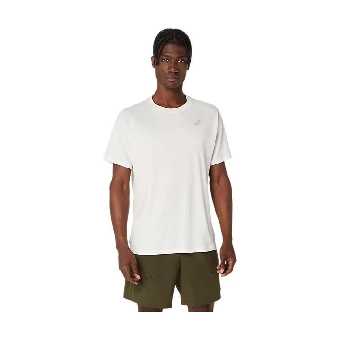 Asics Game All Over T-Shirt Cream