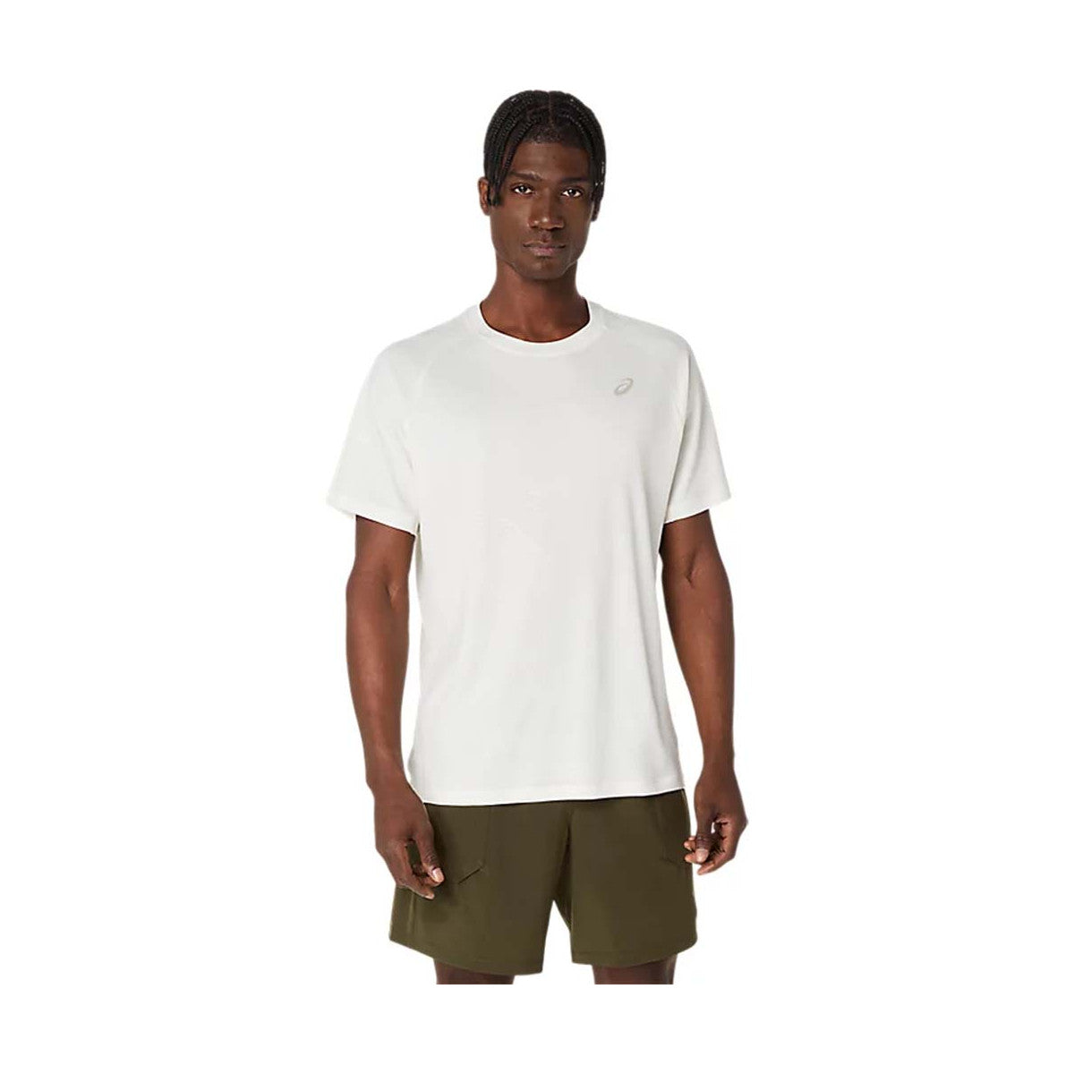 Asics Game All Over T-Shirt Cream