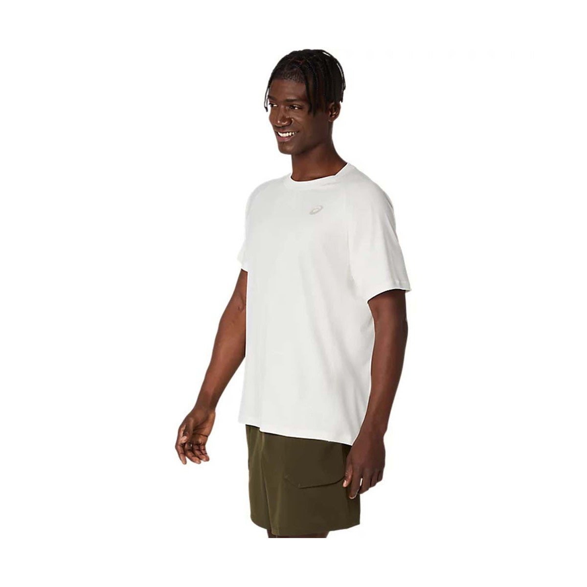 Asics Game All Over T-Shirt Cream – 5