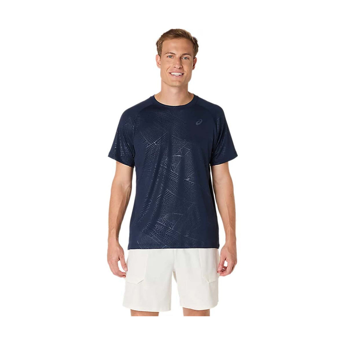 Asics Game All Over T-Shirt Midnight blue