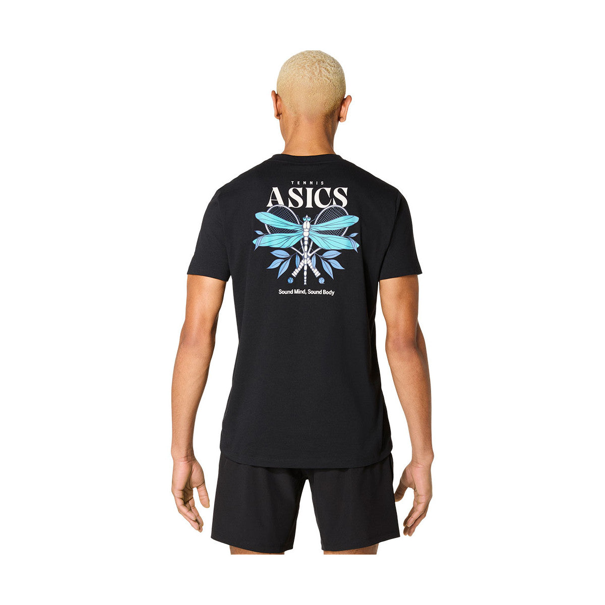 Asics Game Seasonal Graphic Black T-Shirt – 2