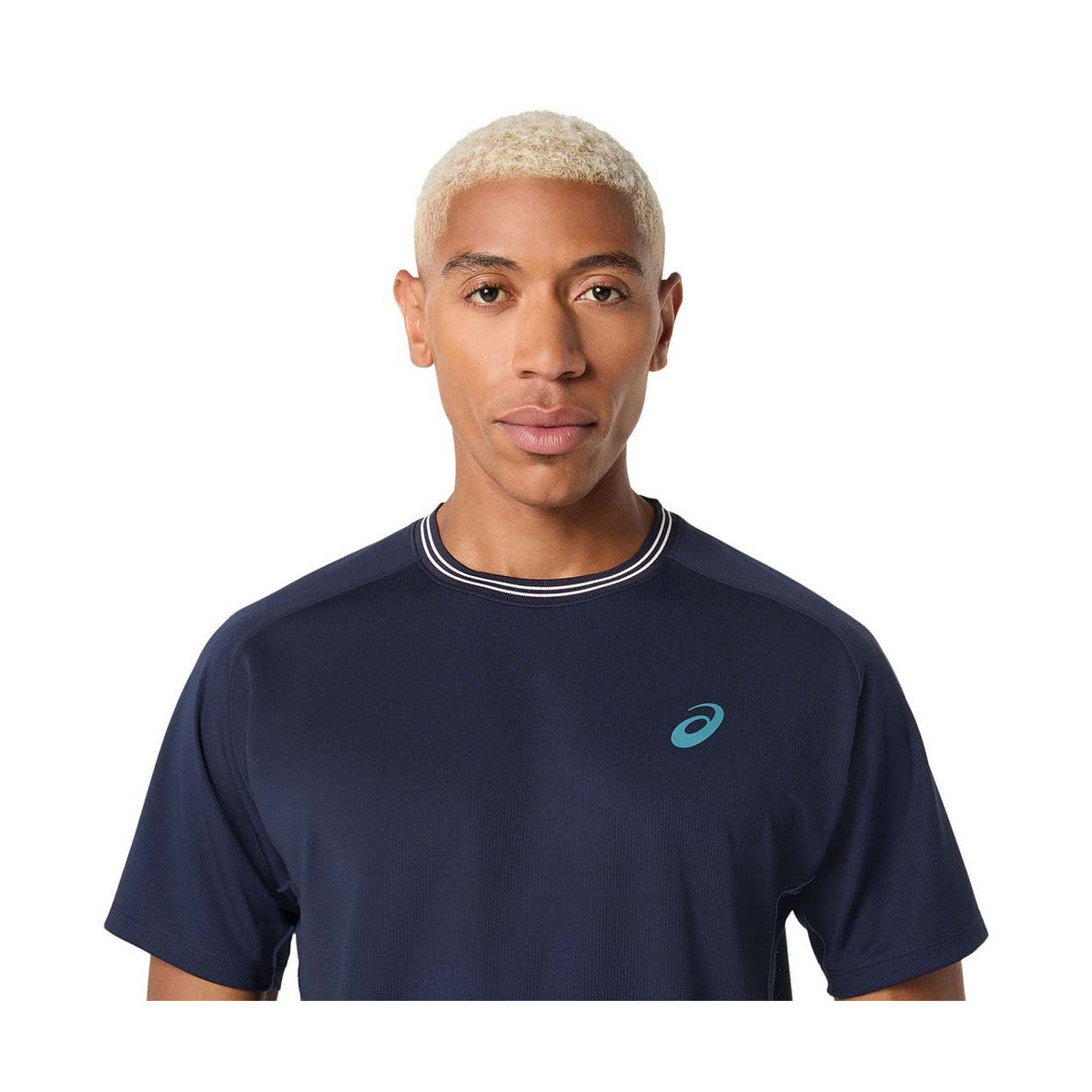 Asics Game SS T-Shirt Navy Blue – 4