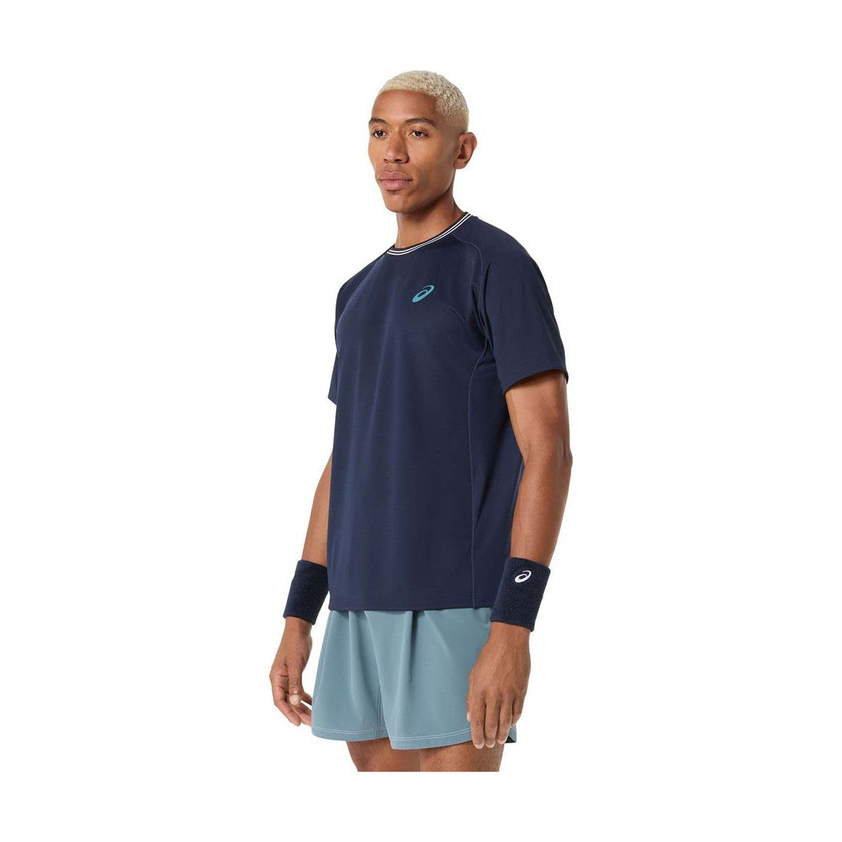 Asics Game SS T-Shirt Navy Blue – 3