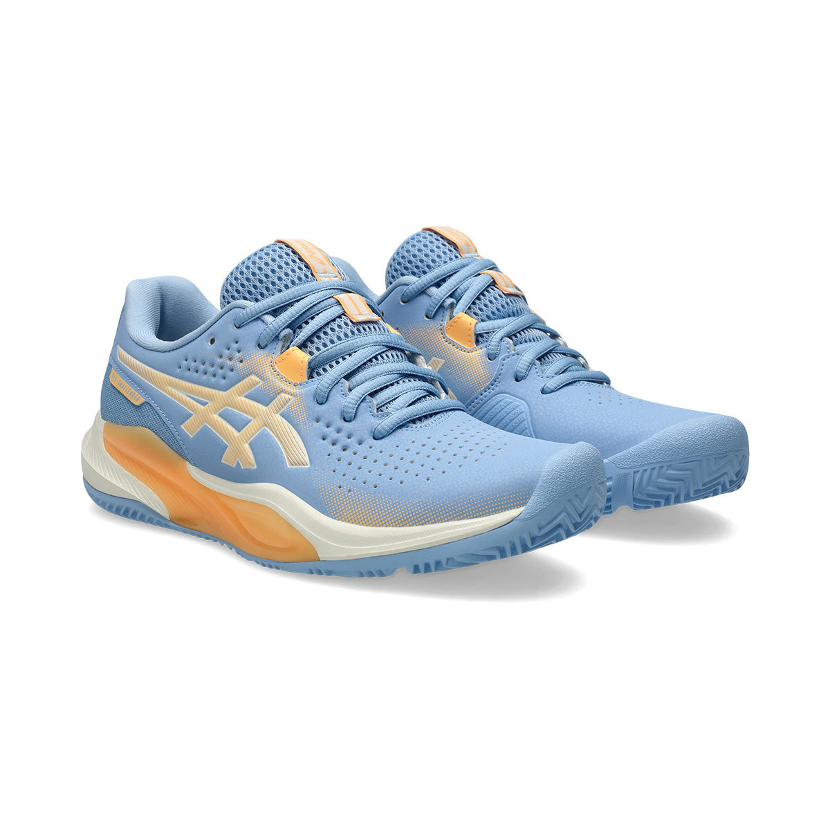 Asics Gel Challenger 15 Padel Shoes Women Blue / Orange – 3