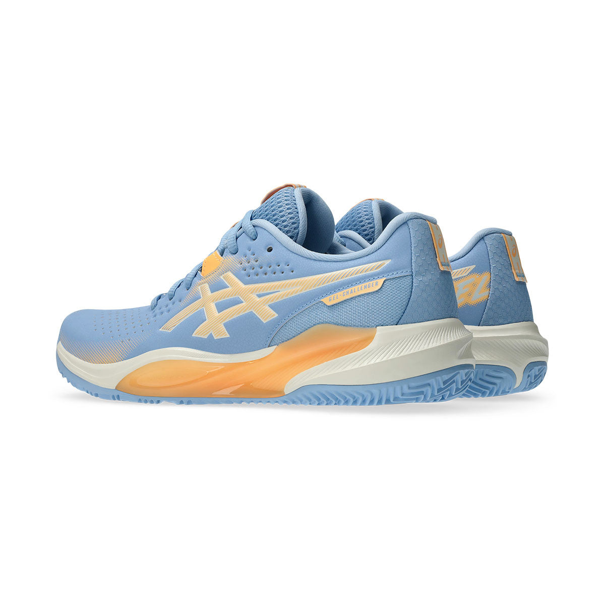Asics Gel Challenger 15 Padel Shoes Women Blue / Orange – 4