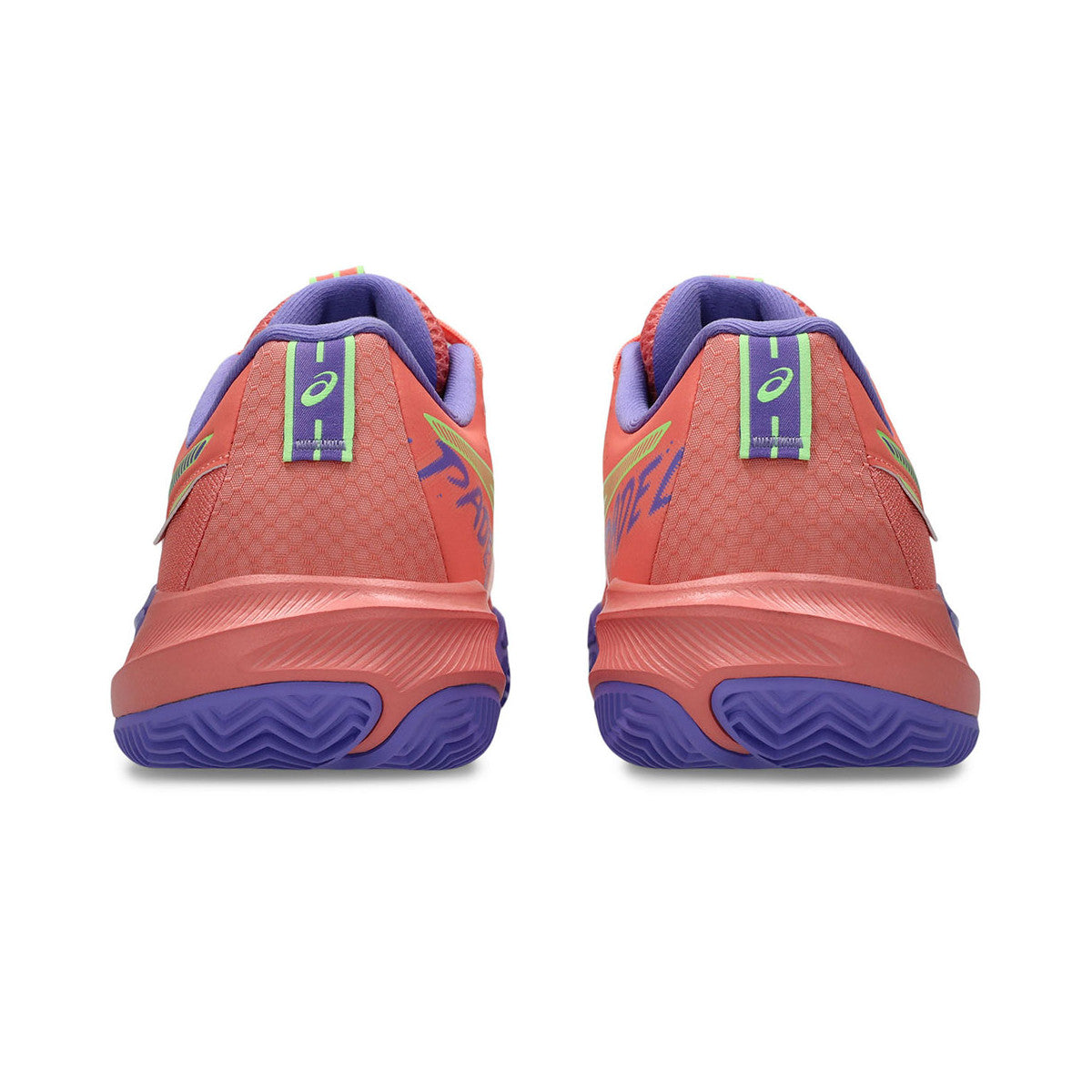 Asics Gel Challenger 15 Padel Shoes Women Blue / Orange – 3