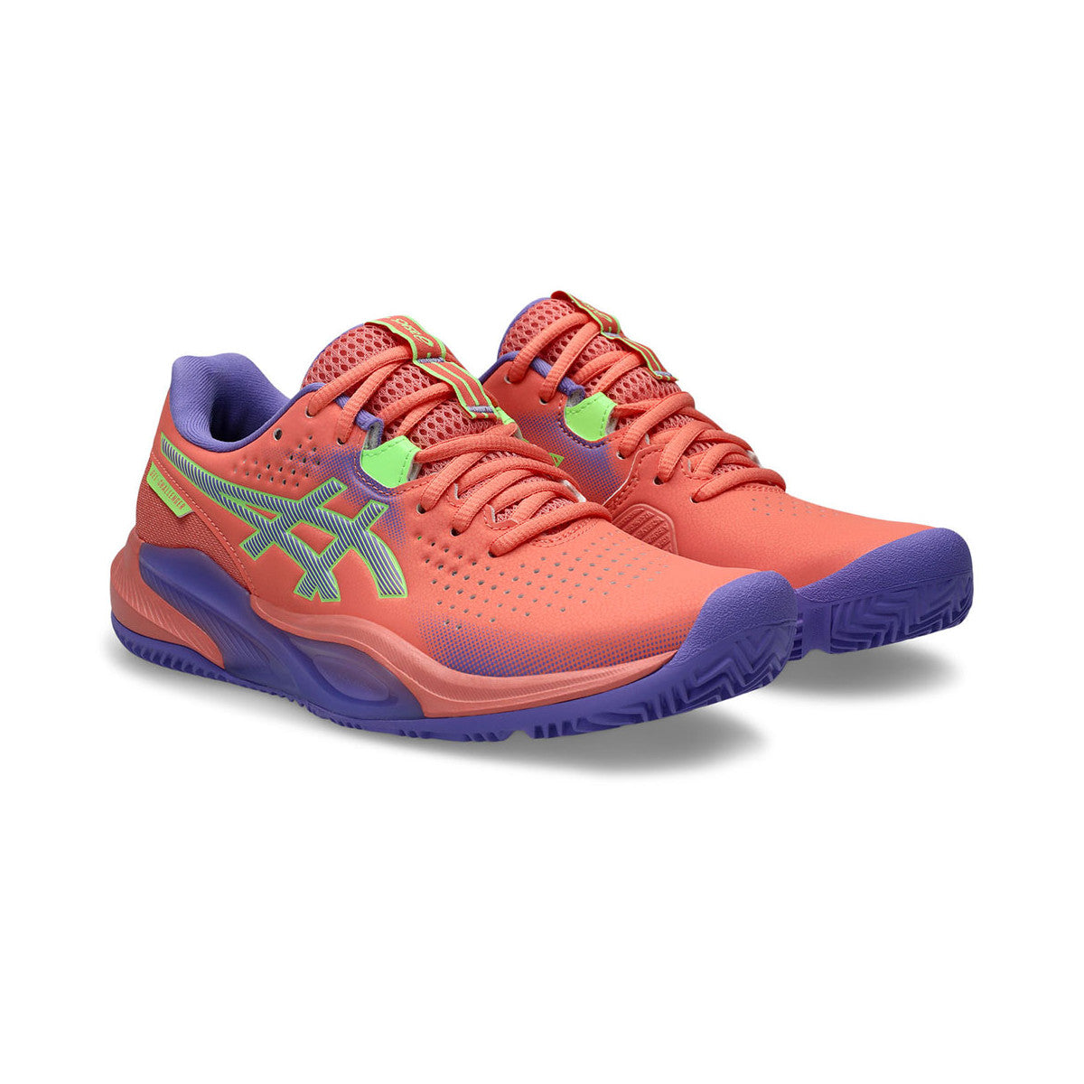 Asics Gel Challenger 15 Padel Shoes Women Blue / Orange – 6