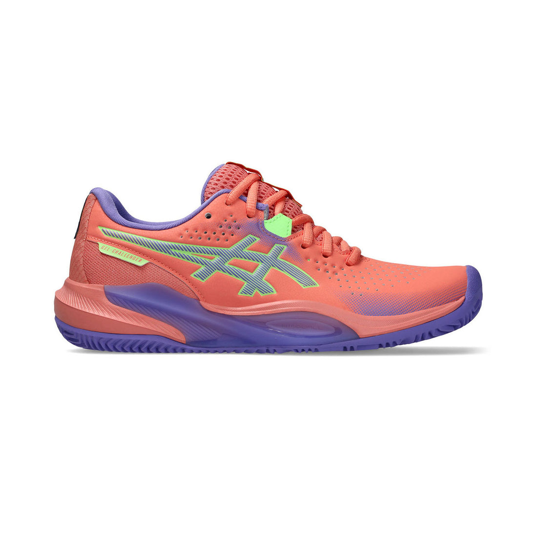 Asics Gel Challenger 15 Padel Shoes Women Blue / Orange