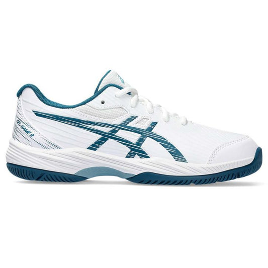 Asics Gel Game 9 Gs Junior White / Blue Shoes