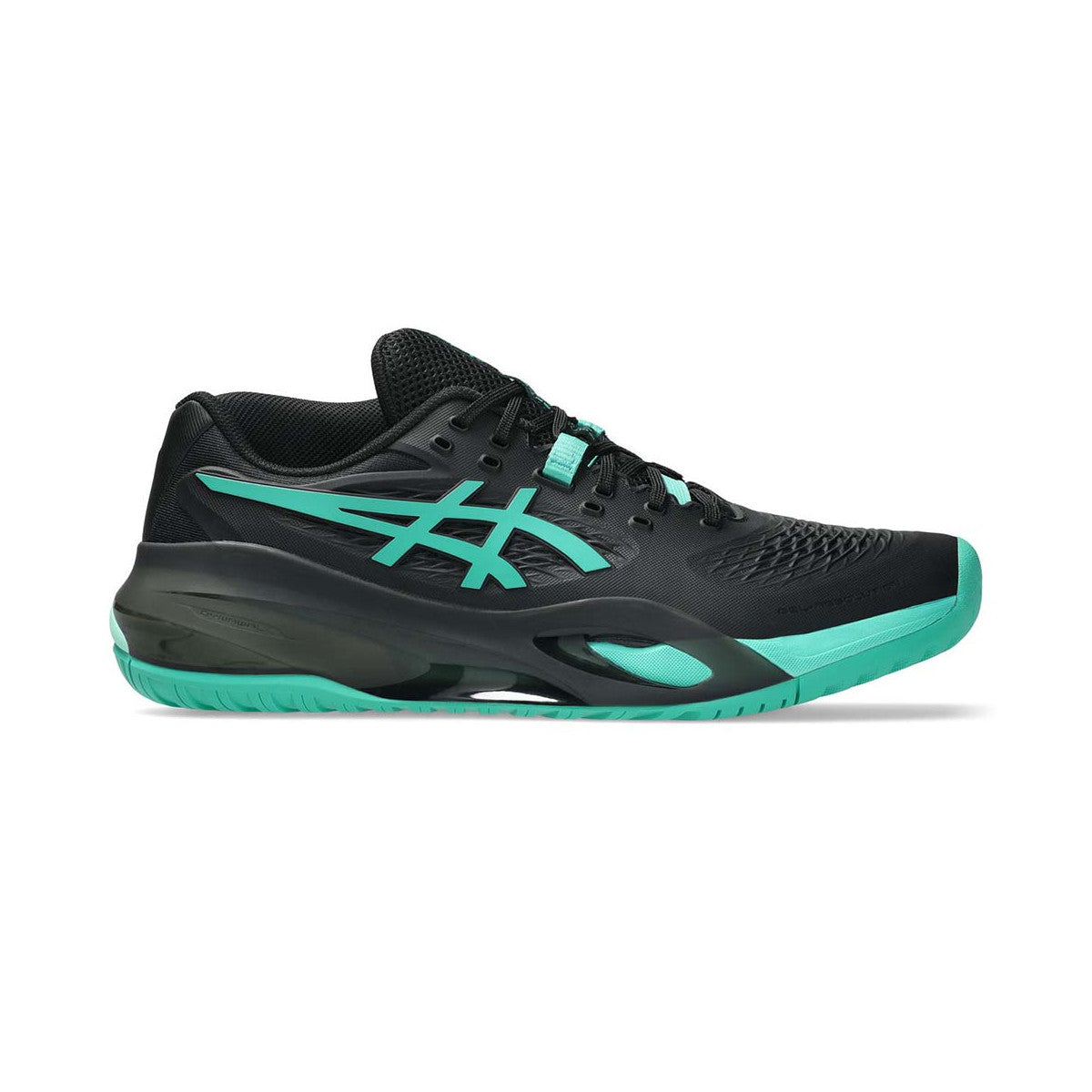 Asics Gel Resolution X Black / Green Shoes