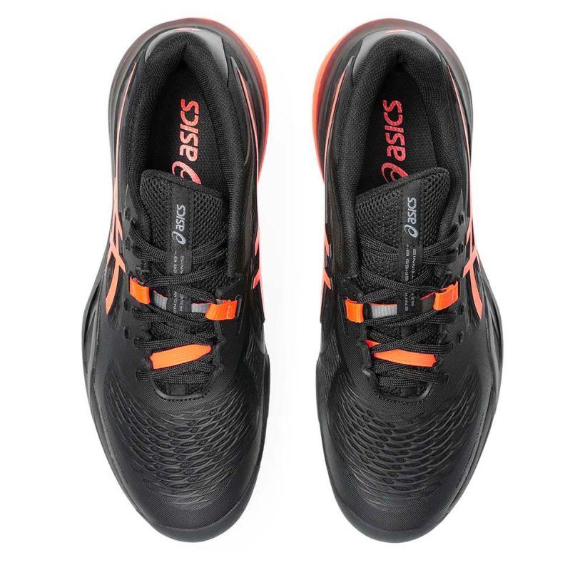 Asics Gel Resolution X Clay Black / Orange Shoes