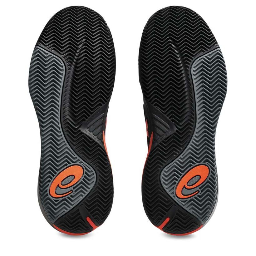 Asics Gel Resolution X Clay Black / Orange Shoes