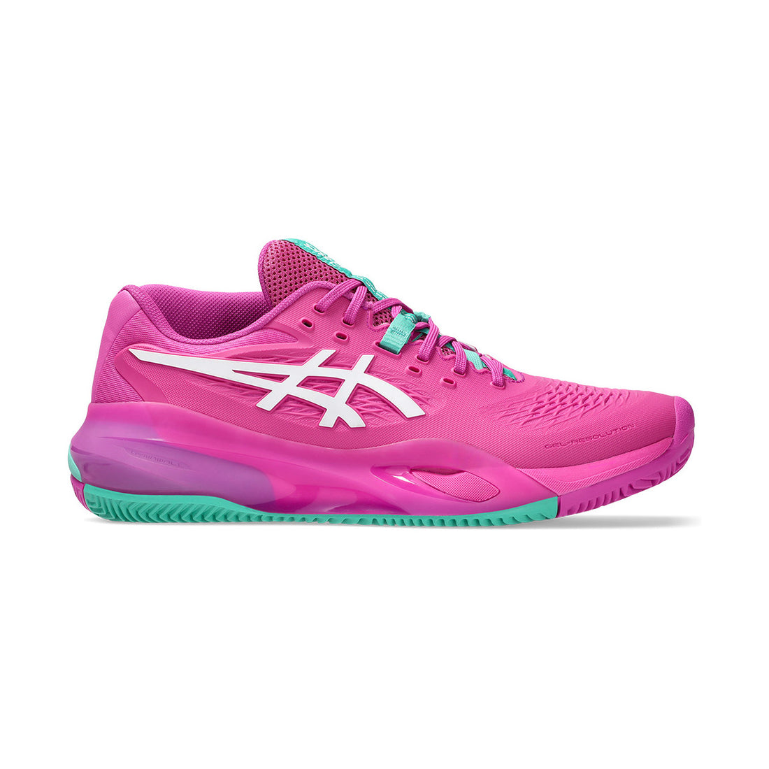 Asics Gel Resolution X Clay Court Shoes Pink / Green