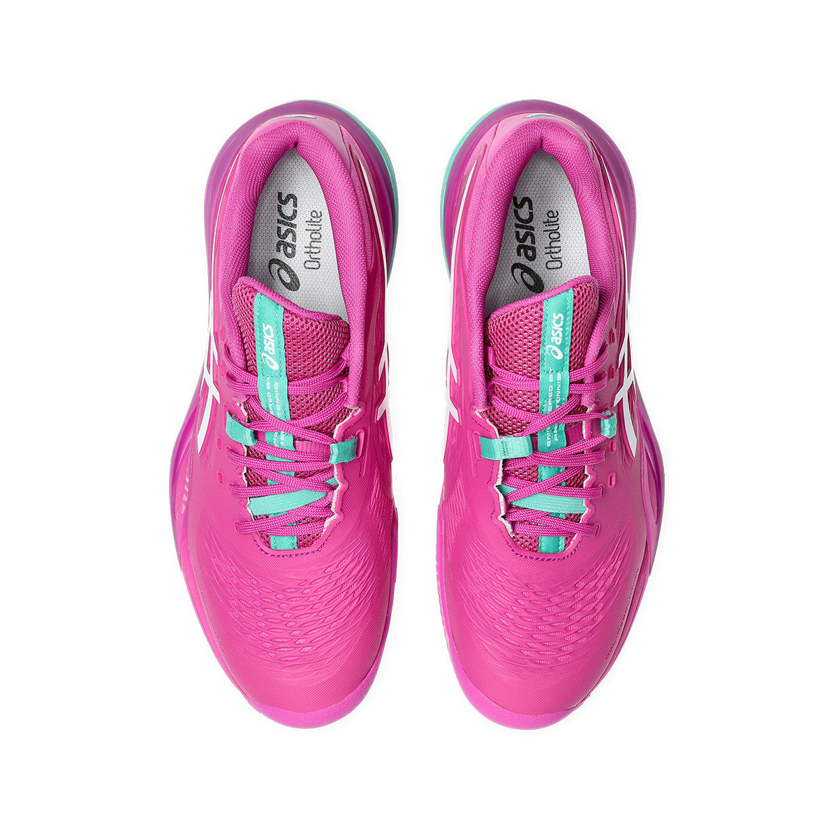 Asics Gel Resolution X Clay Court Shoes Pink / Green – 5