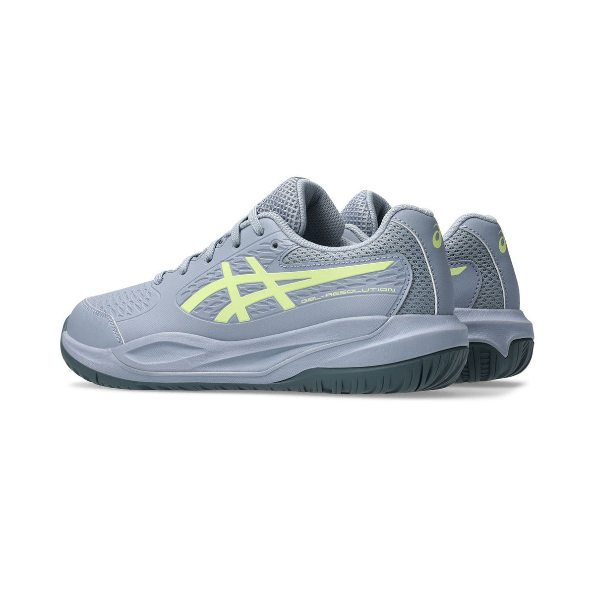 Asics Gel Resolution X GS Junior Shoes Gray / Green – 6