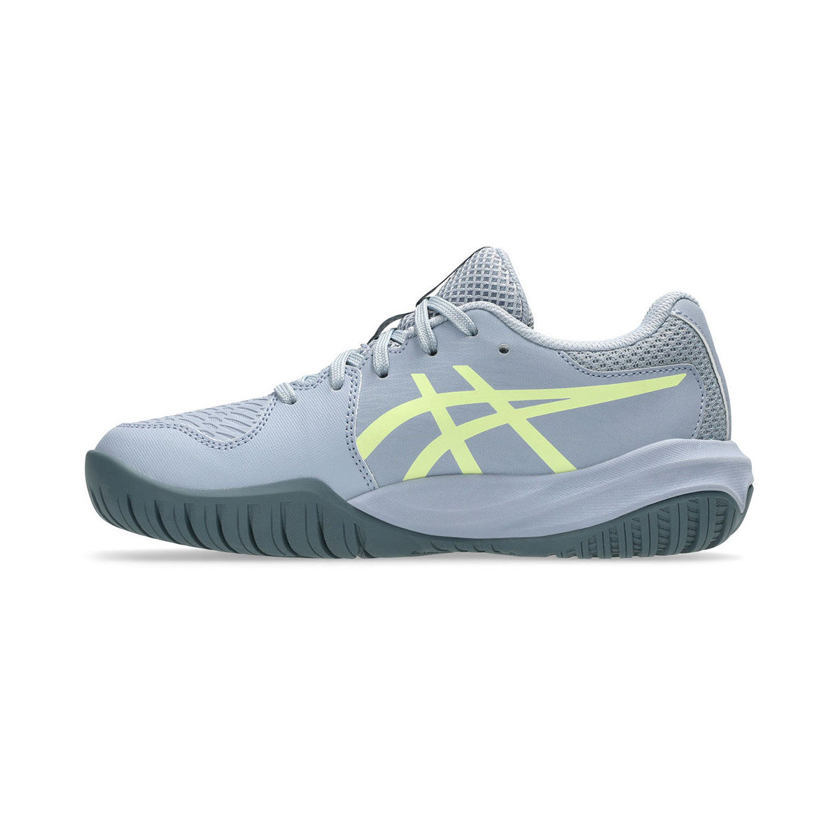 Asics Gel Resolution X GS Junior Shoes Gray / Green – 2