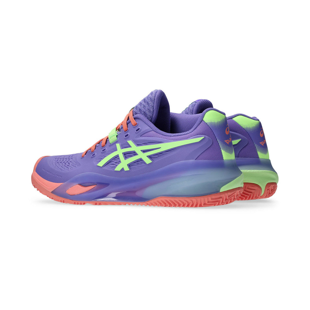 Asics Gel Resolution X Padel Woman Purple / Green Shoes – 4