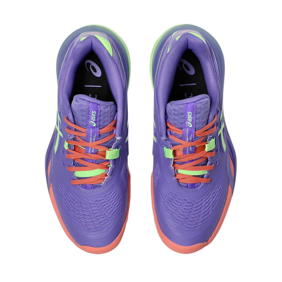 Asics Gel Resolution X Padel Woman Purple / Green Shoes – 6