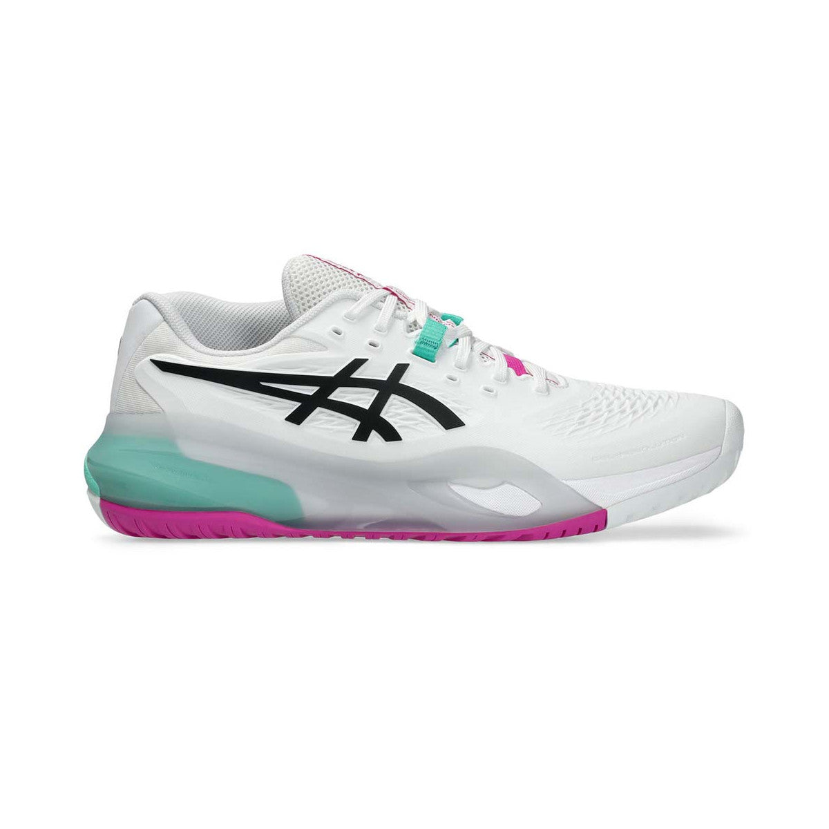 Asics Gel Resolution X White / Green Shoes