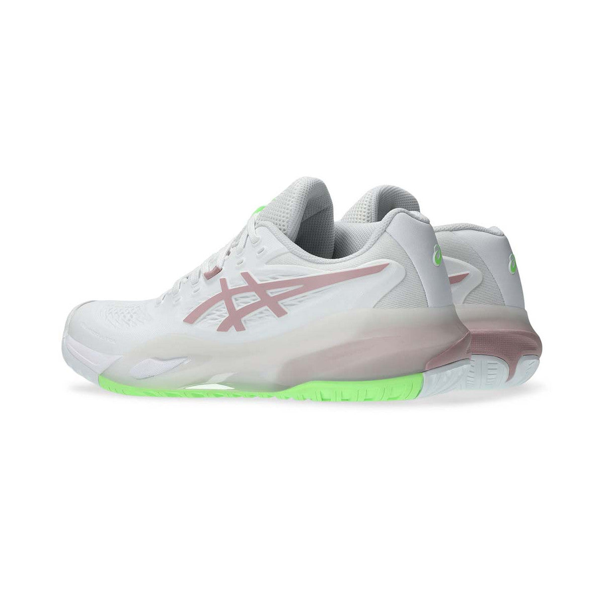 Asics Gel Resolution X Women's Tennis Shoes White / Powder Pink – 5
