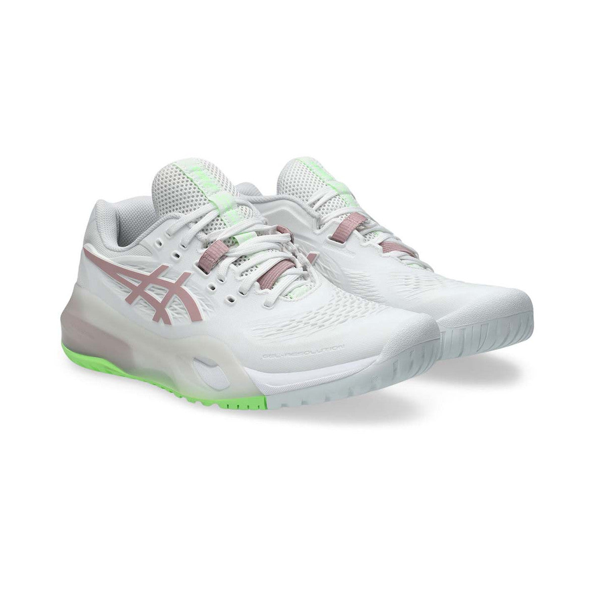 Asics Gel Resolution X Women's Tennis Shoes White / Powder Pink – 6