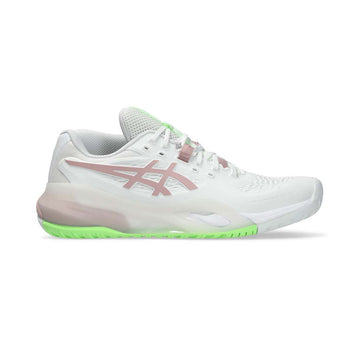 Asics Gel Resolution X Women's Tennis Shoes White / Powder Pink