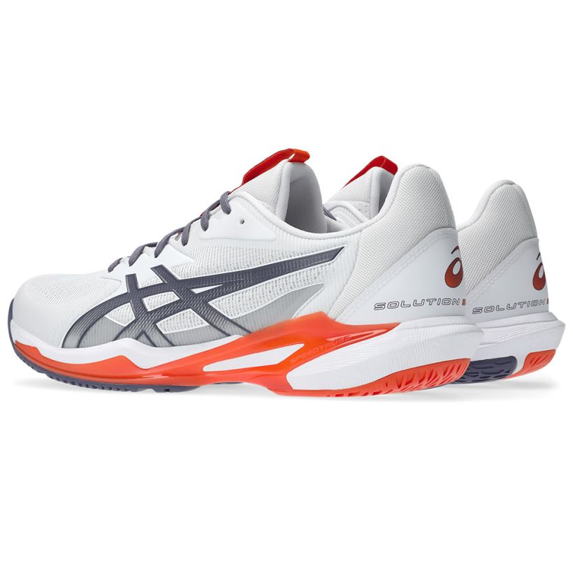 Asics Gel Solution Speed FF 3 White / Mauve / Orange Shoes