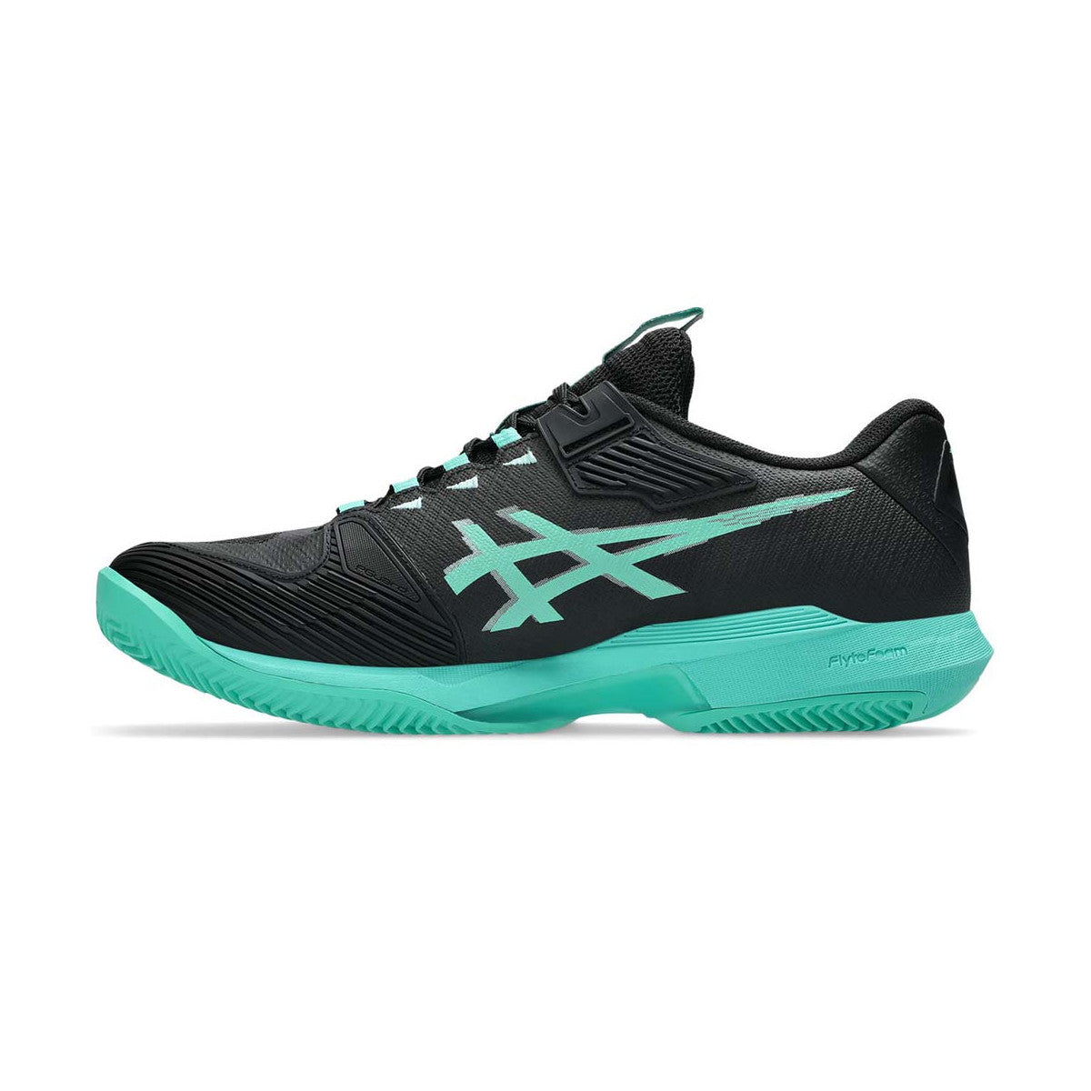 Asics Gel Solution Speed FF 4 Clay Shoes Black / Green – 2