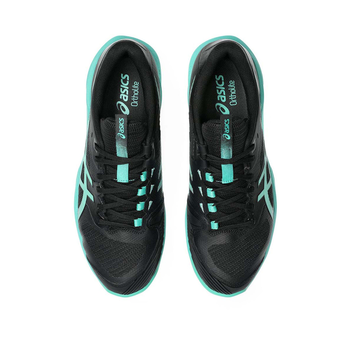 Asics Gel Solution Speed FF 4 Clay Shoes Black / Green – 4