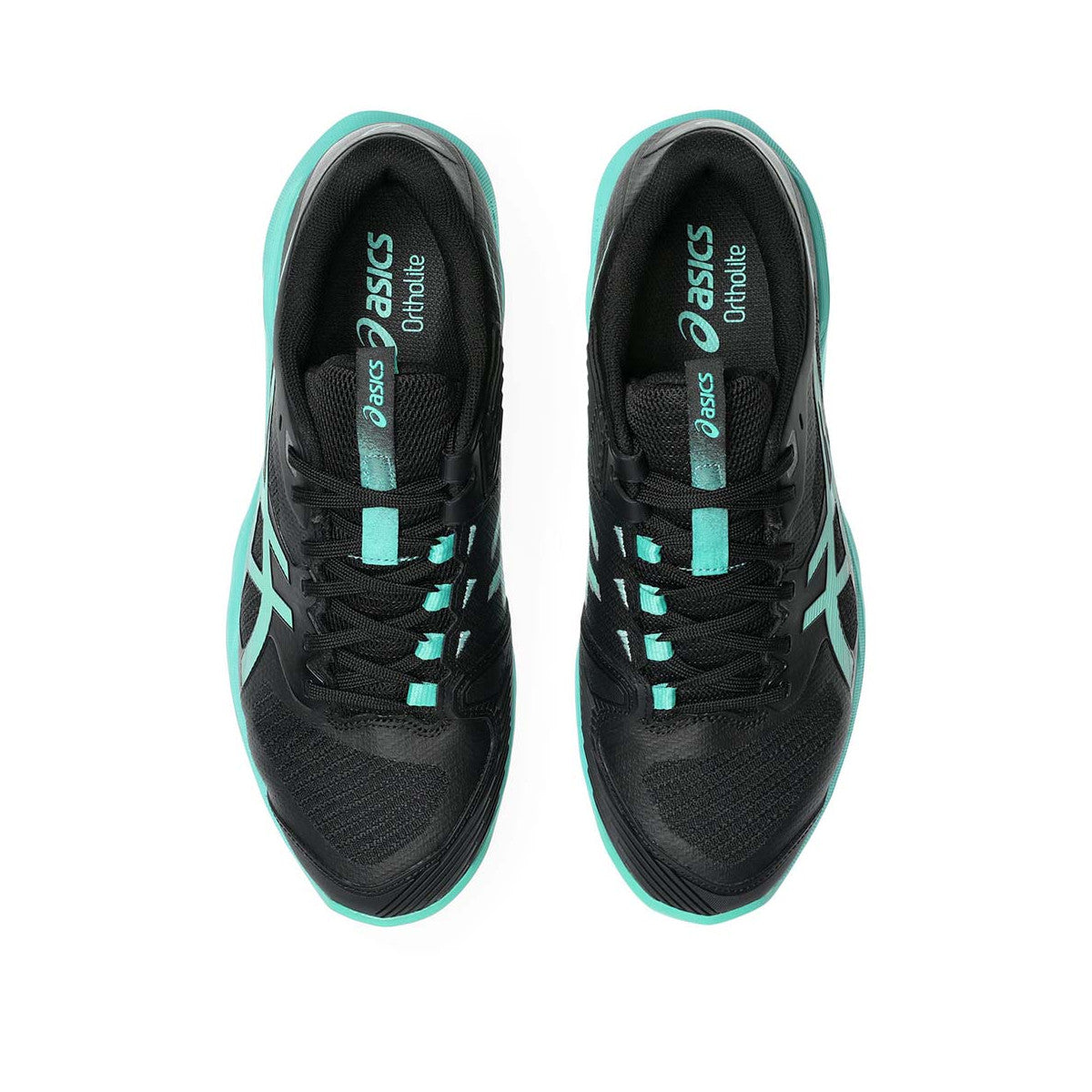 Asics Gel Solution Speed FF 4 Shoes Black / Green – 3