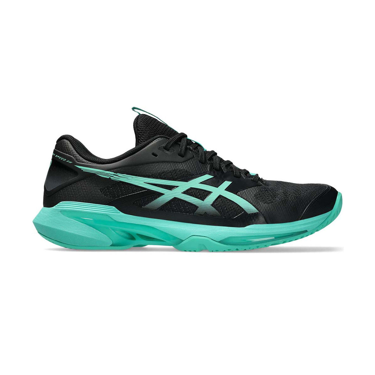 Asics Gel Solution Speed FF 4 Shoes Black / Green