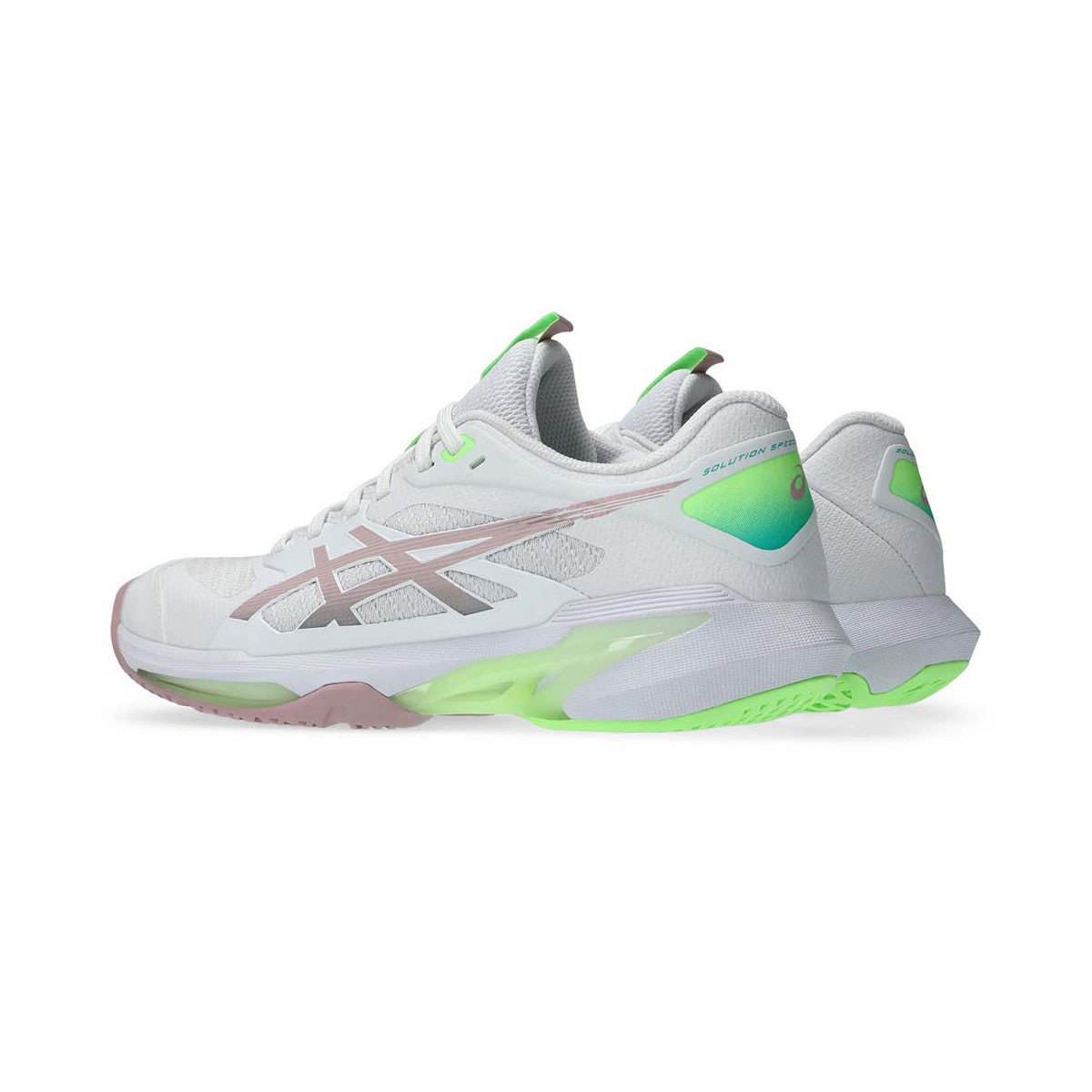 Asics Gel Solution Speed FF 4 Woman Shoes White / Powder Pink – 6